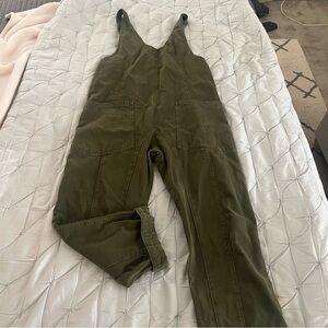 Free people high roller overalls